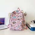 Cute Cartoon Soft Surface Square Zipper Fashion Backpackpicture15