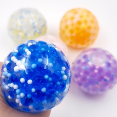 TPR Weichen Gummi DNA Molekulare Ball Schaum Bunte Perlen Ball Stress Relief Spielzeug