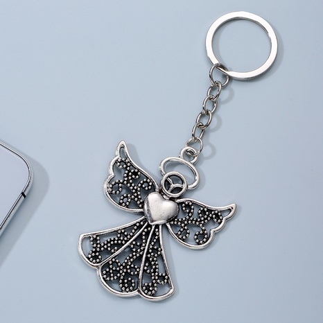 Simple Style Angel Alloy Plating Bag Pendant Keychain's discount tags