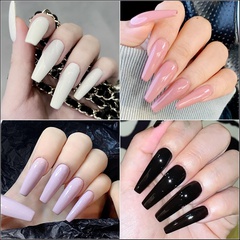 Mode Couleur Unie ABS Ongles Correctifs Nail Fournitures