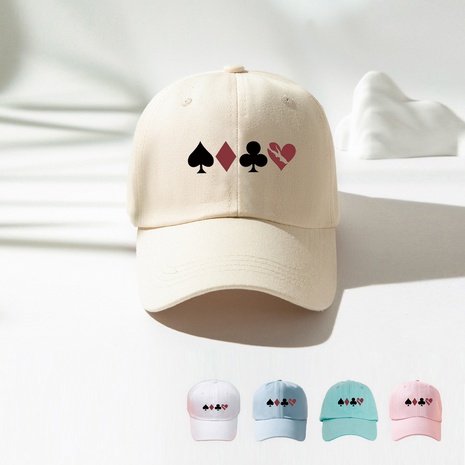 Unisex Basic Poker Baseball Cap's discount tags