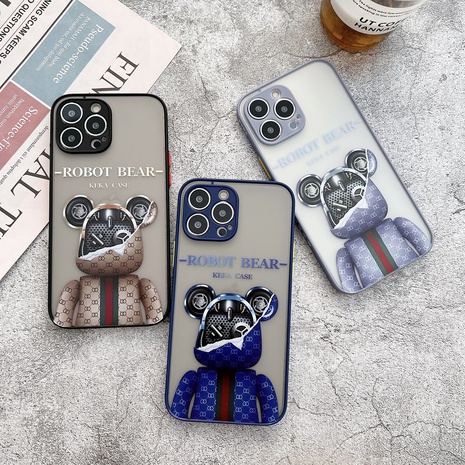 Cute Bear Silica Gel  iPhone Phone Cases's discount tags