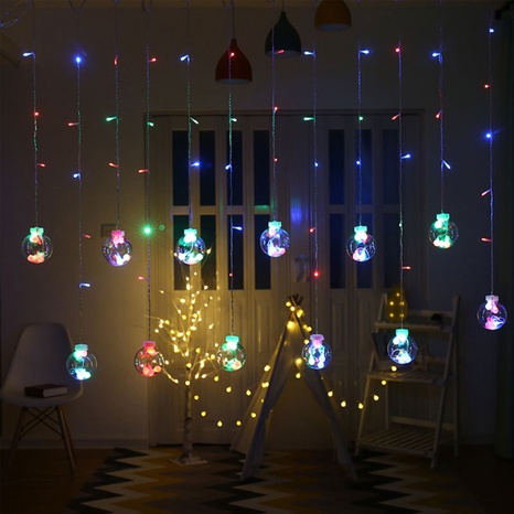 Luces De vacaciones dormitorio ventana decoración luces Bola de deseos cortina LED luces's discount tags