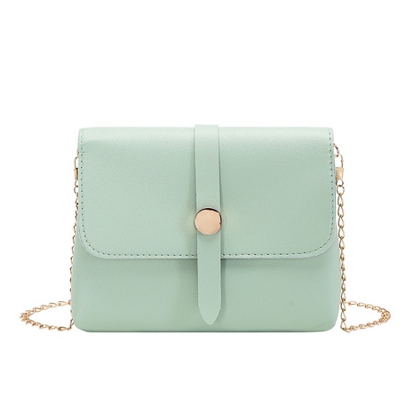 Basic Solid Color Square Buckle Square Bag's discount tags
