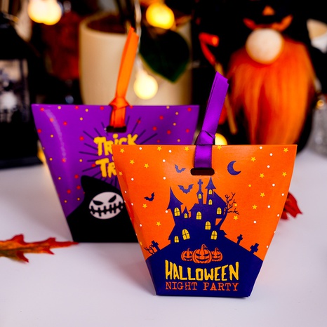 Bolsa de regalo de la serie Castillo fantasma divertido Halloween's discount tags