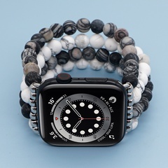 Mode Neue 8mm Polymer Clay Perlen Uhr Band für Applewatch