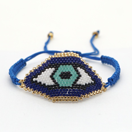 Ethnic Style Eye Beaded rope Knitting Bracelets's discount tags