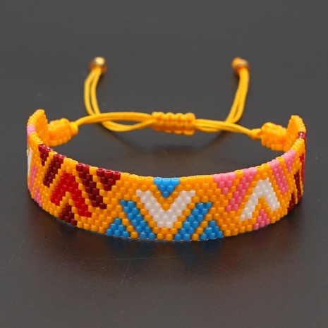 Simple Style Geometric Beaded rope Handmade Bracelets's discount tags