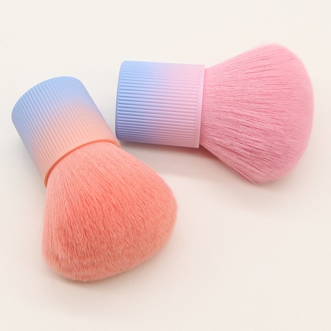 Einfacher Stil Farbverlauf Rosa Künstliche Faser Handgriff Aus Kunststoff Metallgriff Makeup Bürsten 1 Stück's discount tags