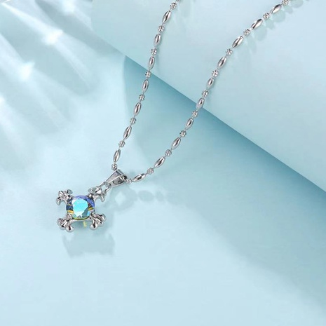 Mode Kreuzen Rostfreier Stahl Halskette Mit Anhänger Überzug Künstlicher Diamant Edelstahl Halsketten 1 Stück's discount tags