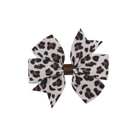 Fashion Plaid Bow Knot Leopard Cloth Hair Clip 1 Piecepicture17