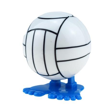 Novedad divertido bobinado blanco voleibol bobinado bola saltarina Halloween Navidad pequeño juguete de regalo's discount tags