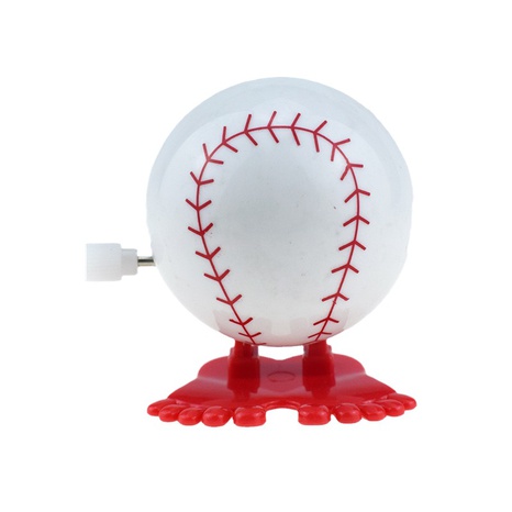 Juguete pequeño regalo de Navidad de Halloween de Softball saltador de béisbol blanco con cuerda de reloj's discount tags