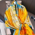 Korean fashion artificial long silk scarfpicture47