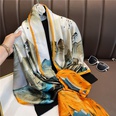 Korean fashion artificial long silk scarfpicture61