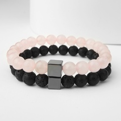 Simple Style Geometric Beaded Artificial Gemstones Bracelets