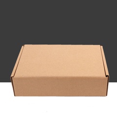 Einfache Braun Große Well Papier Box Verpackung Box