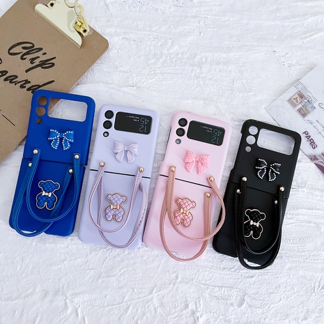 Fashion Bear Bow Knot Plastic Oppo Samsung Huawei Phone Cases's discount tags