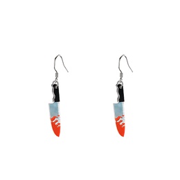 Funny Knife Arylic Festival Earringspicture10