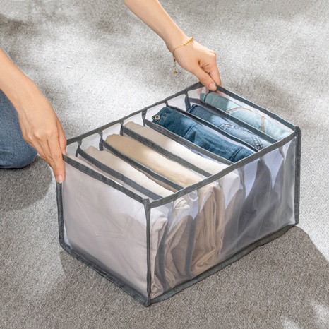 Casual Solid Color Synthetic Fibre Nylon Storage Box's discount tags