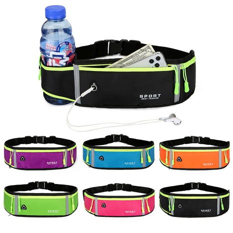 Sports Color Block Square Fanny Pack's discount tags