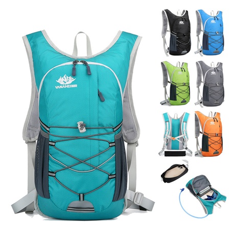 Sports Solid Color Pillow Shape Zipper Functional Backpack's discount tags