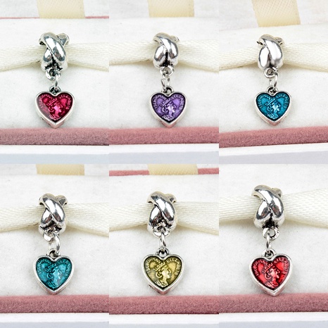 Hot Multi-Color King Love Pendant Personalized DIY Large Hole Beads Bracelet Jewelry Accessories in Stock and Ready to Ship's discount tags