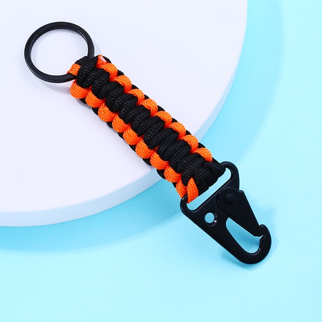 Simple Style Geometric Alloy Braid Bag Pendant Keychain 1 Piece's discount tags