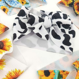 Fashion Bow Knot Cloth Flower Hair Bandpicture12