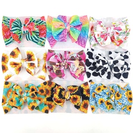 Fashion Bow Knot Cloth Flower Hair Bandpicture14