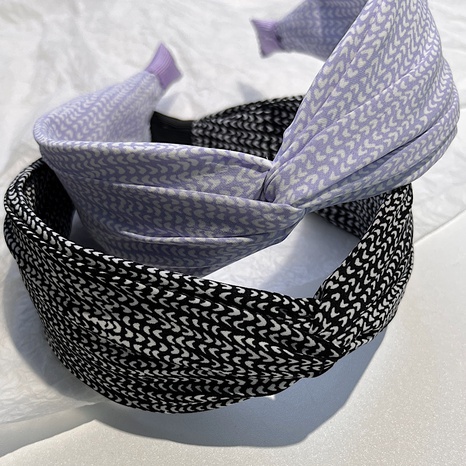 Simple Style Geometric Cloth Hair Band 1 Piece's discount tags
