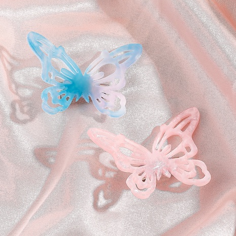 Cute Butterfly Synthetics Hair Clip 2 Pieces's discount tags