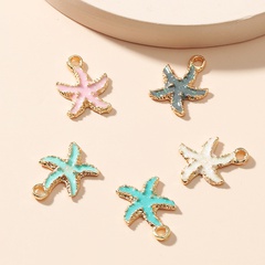 Fashion Starfish Conch Shell Alloy Stoving Varnish Jewelry Accessories 1 Set