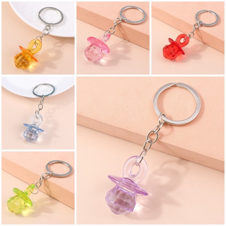 Cute Cute Personalized Pacifier Keychain's discount tags