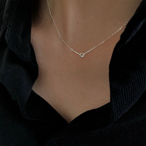 Einfacher Stil Geometrisch Kupfer Halskette Überzug Kupfer Halsketten's discount tags