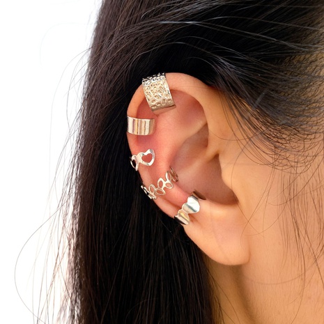 Punk Irregular Alloy Plating Earrings 5 Pieces's discount tags