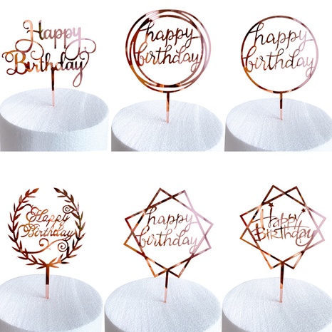 Letter Arylic Party Cake Decorating Supplies's discount tags