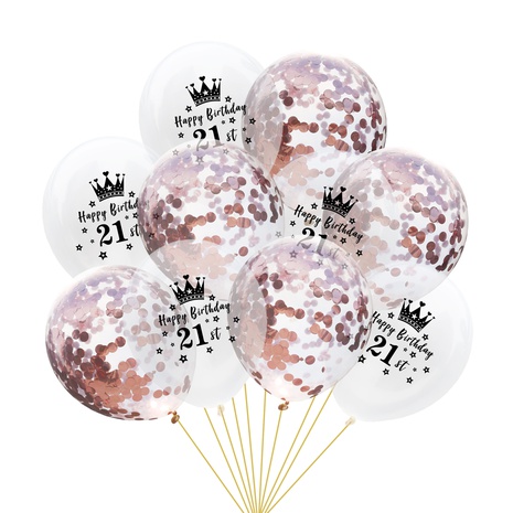 Letter Number Emulsion Birthday Balloon's discount tags
