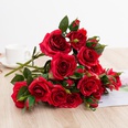 Rosas de simulacin toque hidratante boda ramo de flores falsaspicture152