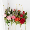 Rosas de simulacin toque hidratante boda ramo de flores falsaspicture163