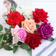 Rosas de simulacin toque hidratante boda ramo de flores falsaspicture113