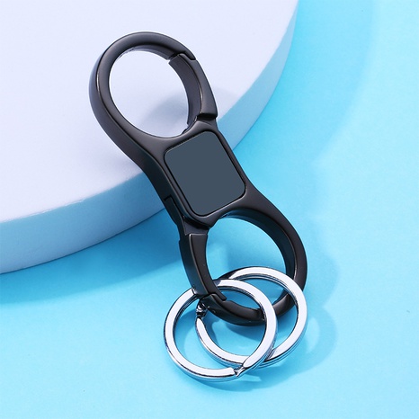Simple Style Solid Color Alloy Plating Keychain's discount tags
