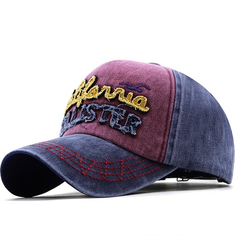 Unisex Casual Letter Embroidery Curved Eaves Baseball Cap's discount tags