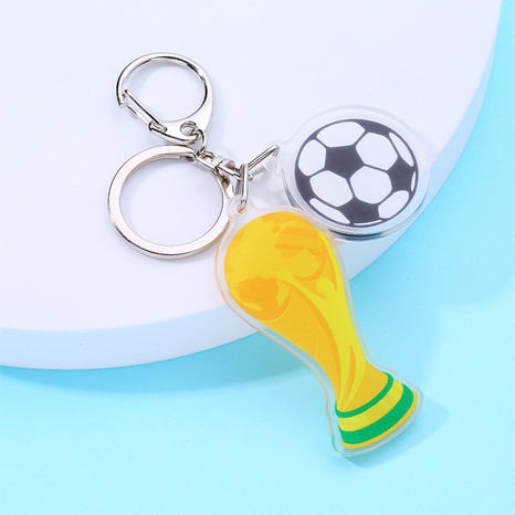 Sports Football Arylic Keychain's discount tags