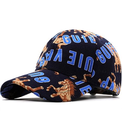 Unisex Casual Letter Feather Printing Curved Eaves Baseball Cap's discount tags