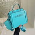 Fashion Solid Color Square Magnetic Buckle Square Bagpicture14