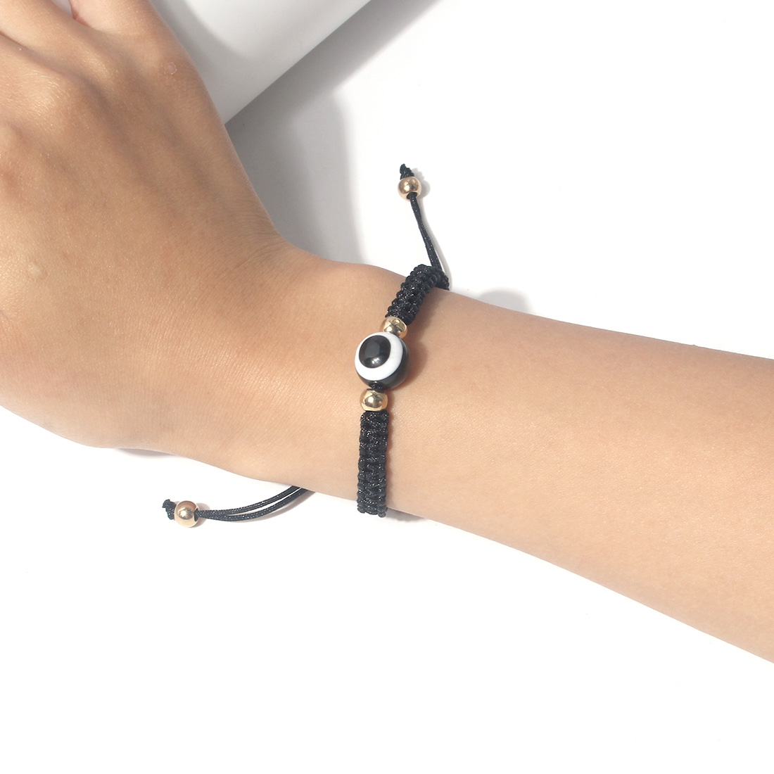 Simple Style Geometric Synthetic Fibre Plastic Braid Braceletspicture2