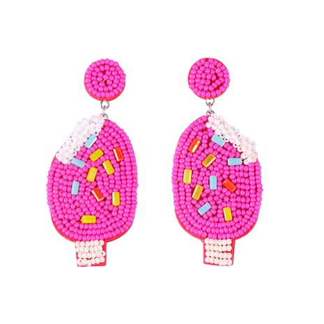 Simple Style Ice Cream Resin Beaded Drop Earrings's discount tags