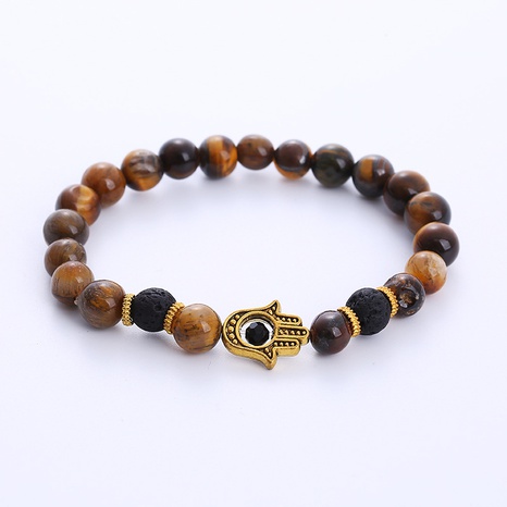Ethnic Style Palm Eye Alloy Beaded Bracelets's discount tags