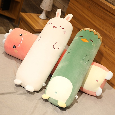 Cartoon Animal Long Pillow Penguin Doll River Children Doll Cylindrical Pillow's discount tags